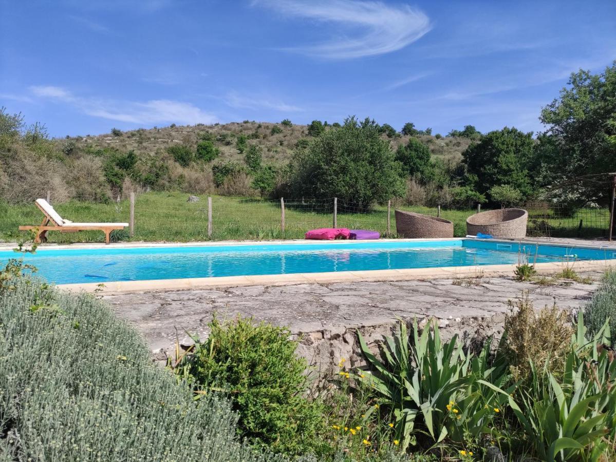 Gîte de Navacelles Blandas Extérieur photo